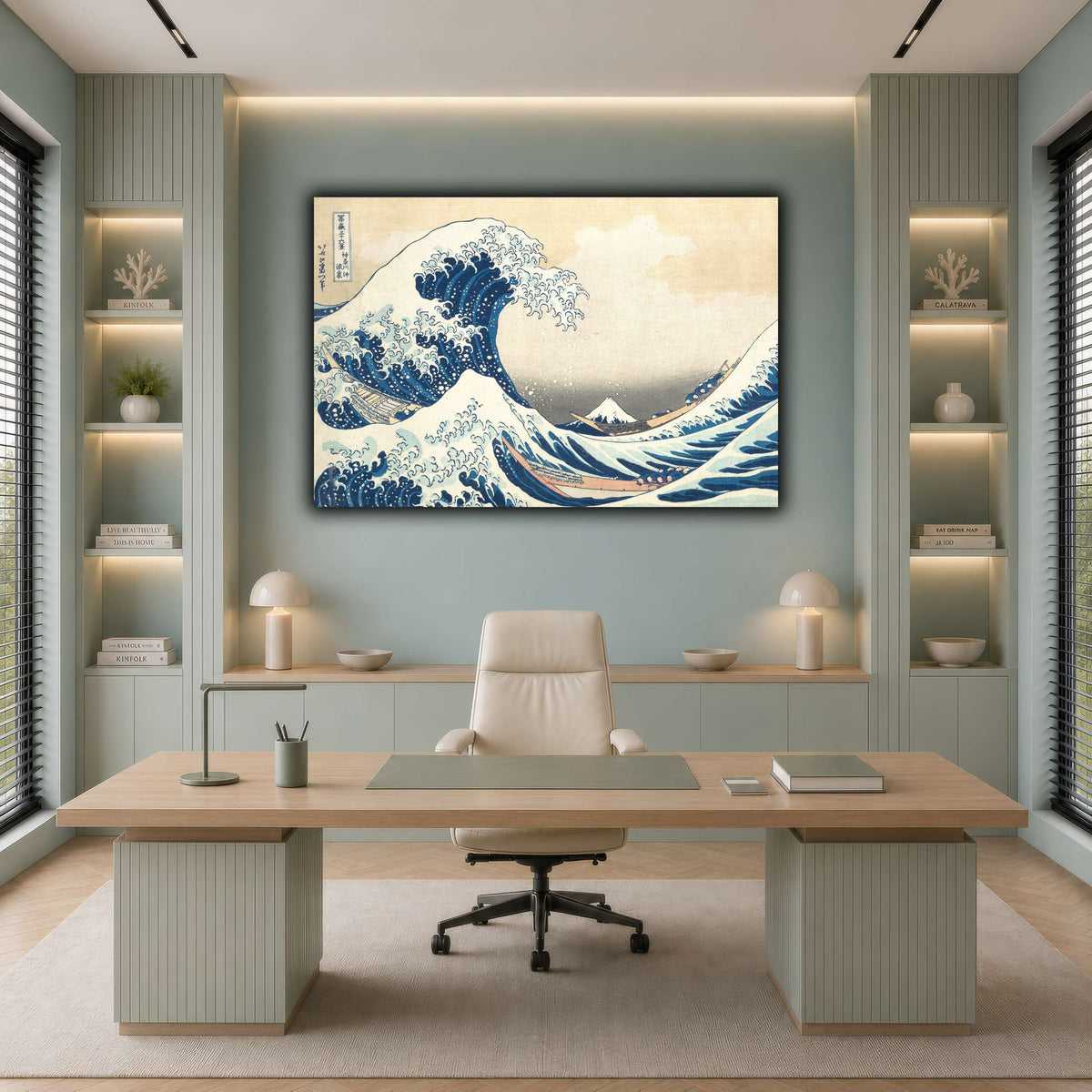 2_Katsushika Hokusai cool-office