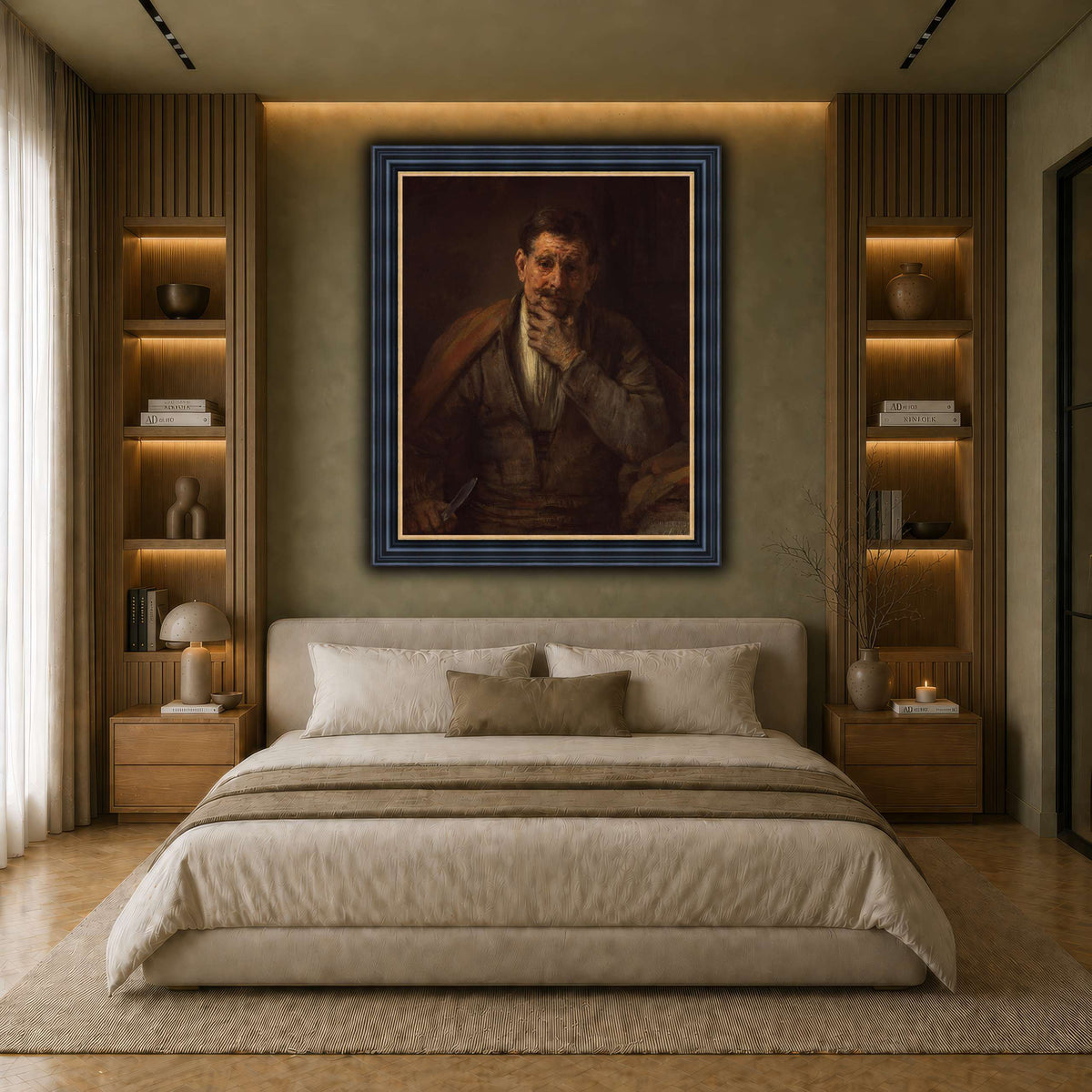 2_Rembrandt-van-Rijn earth-bedroom