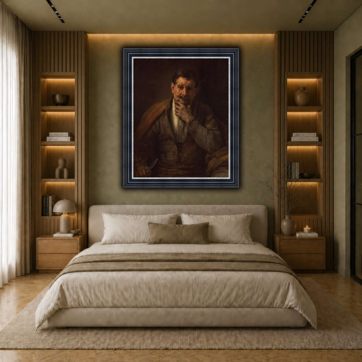 2_Rembrandt-van-Rijn earth-bedroom