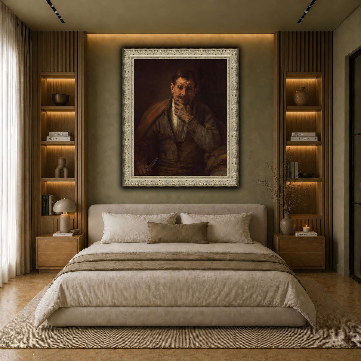2_Rembrandt-van-Rijn earth-bedroom