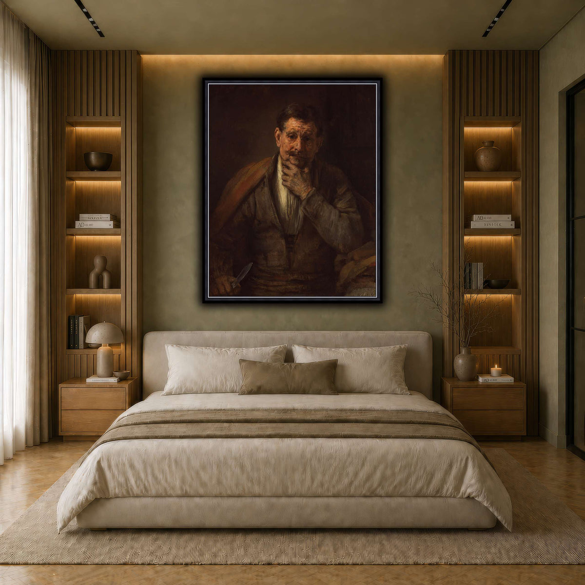 2_Rembrandt-van-Rijn earth-bedroom