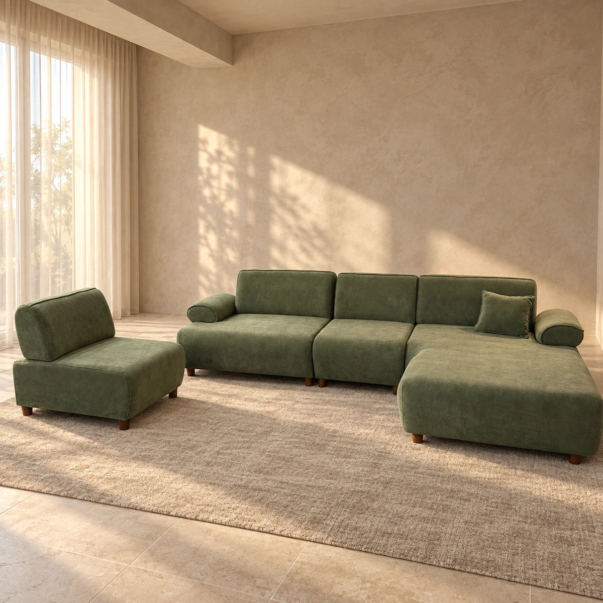 Bodrum Chaise Sofa