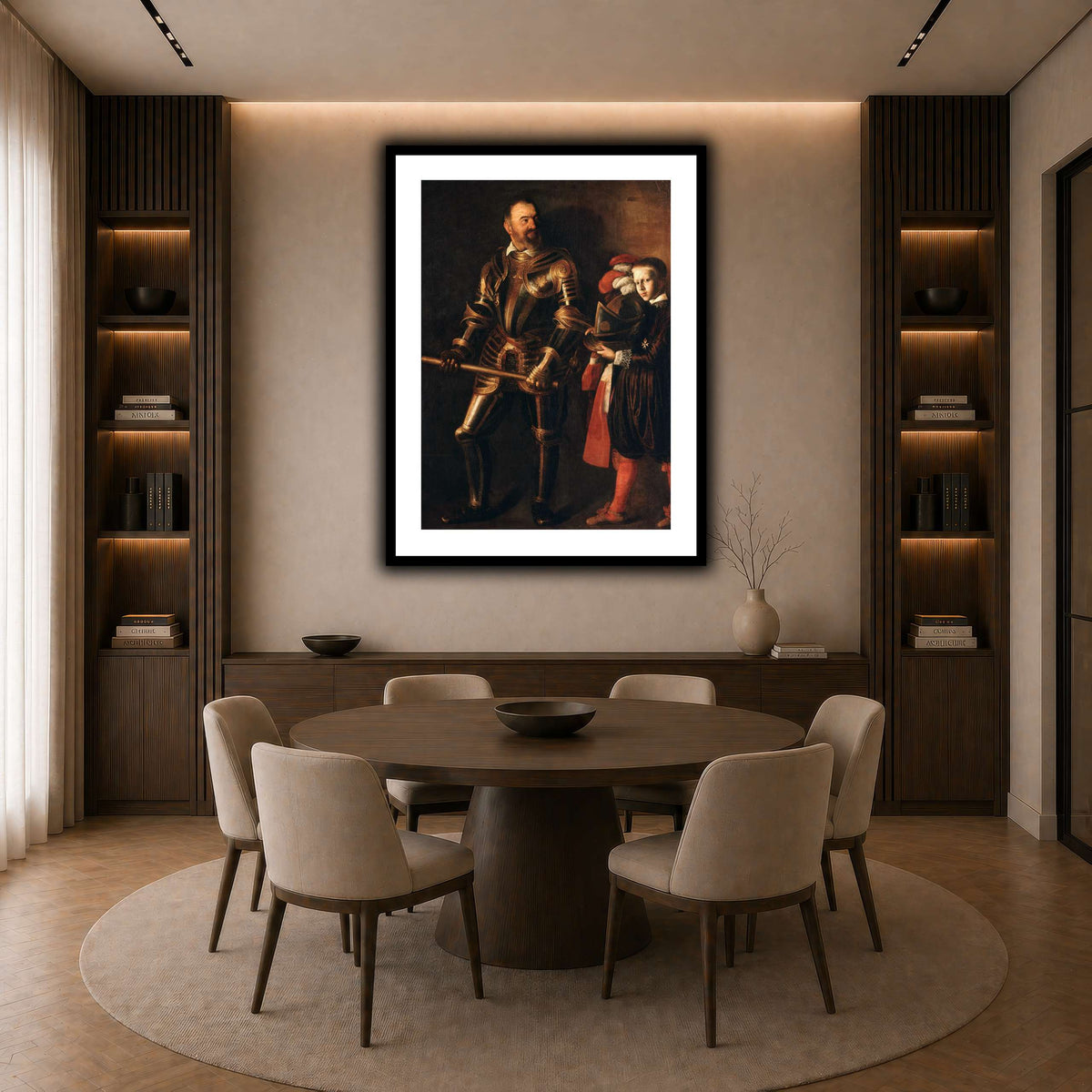 30 dark neutral-dining room