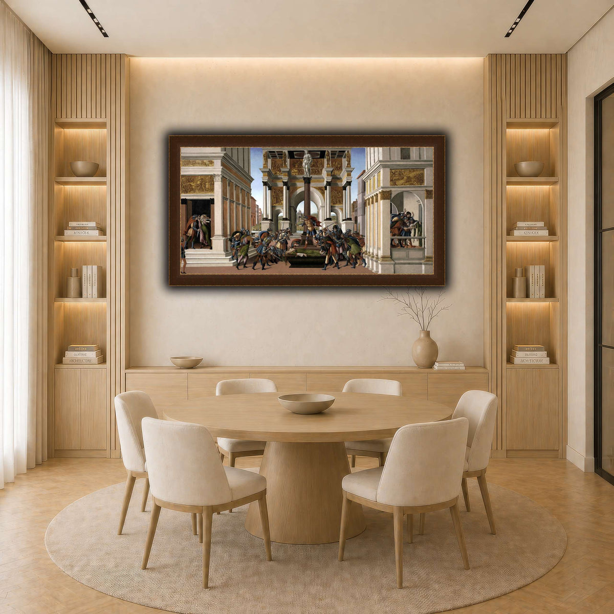 32 light neutral-dining room
