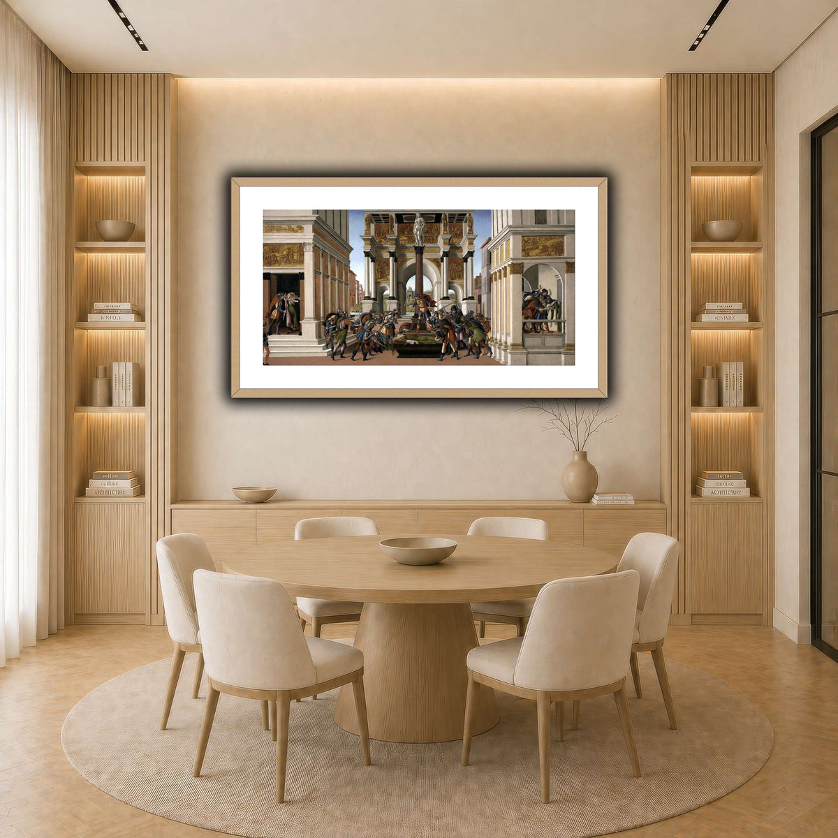 32 light neutral-dining room