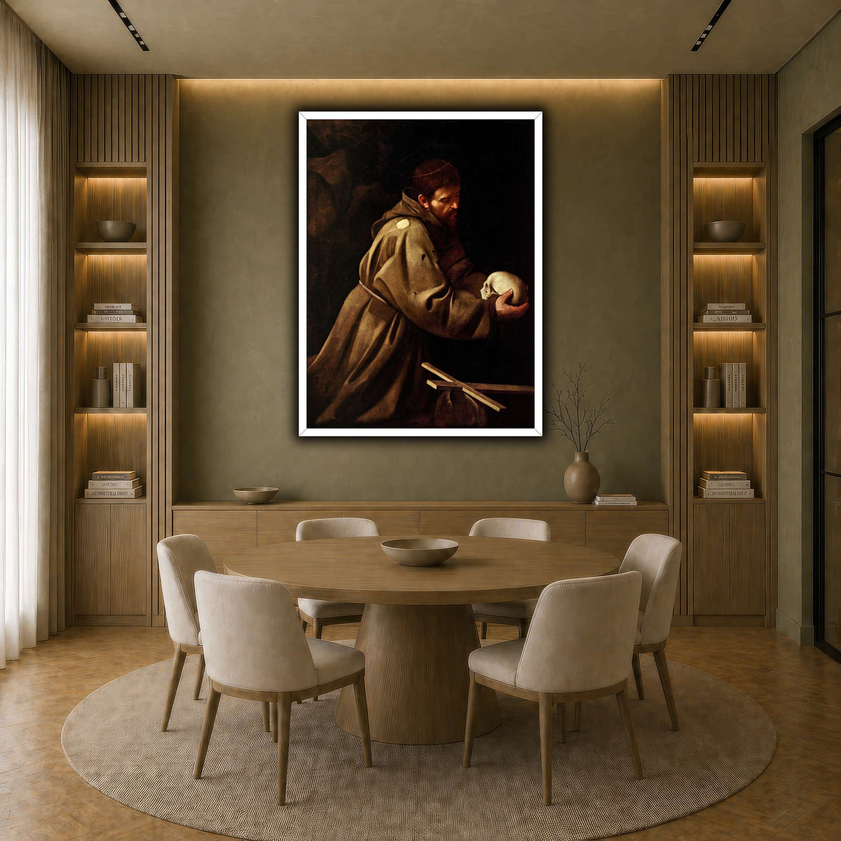 34 earth-dining room