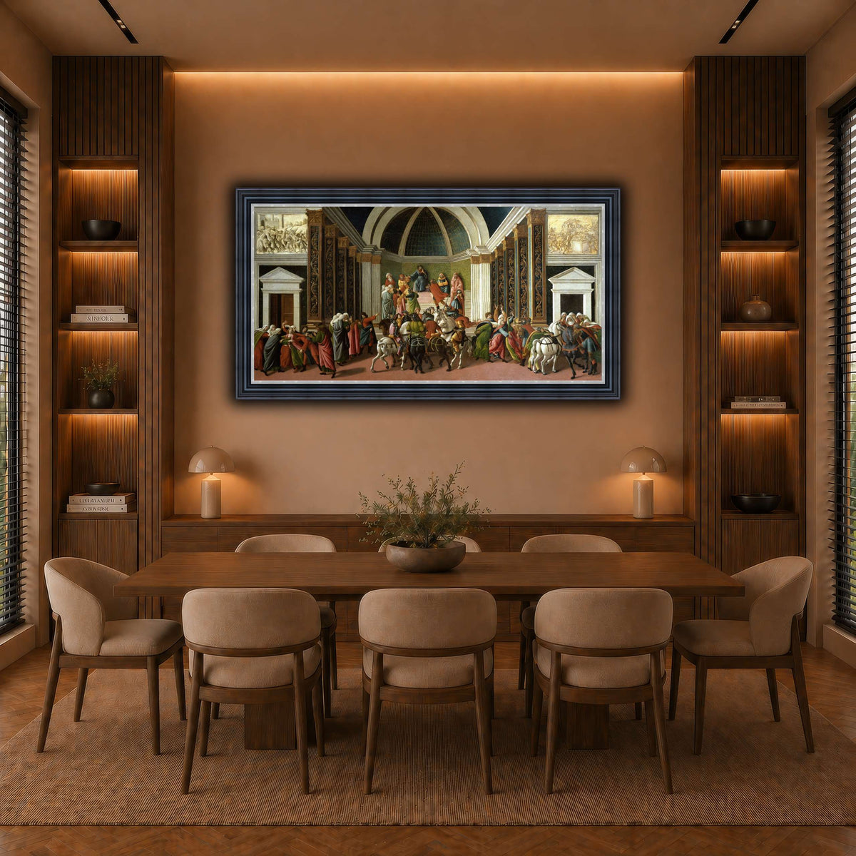34 warm-dining room