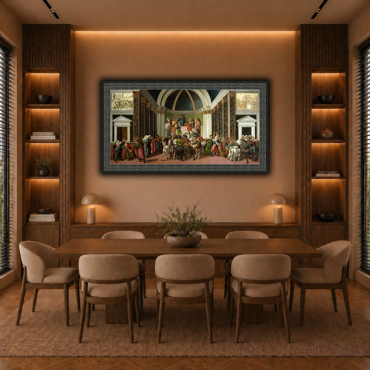 34 warm-dining room