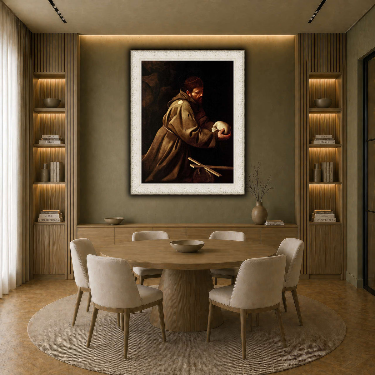 34 earth-dining room