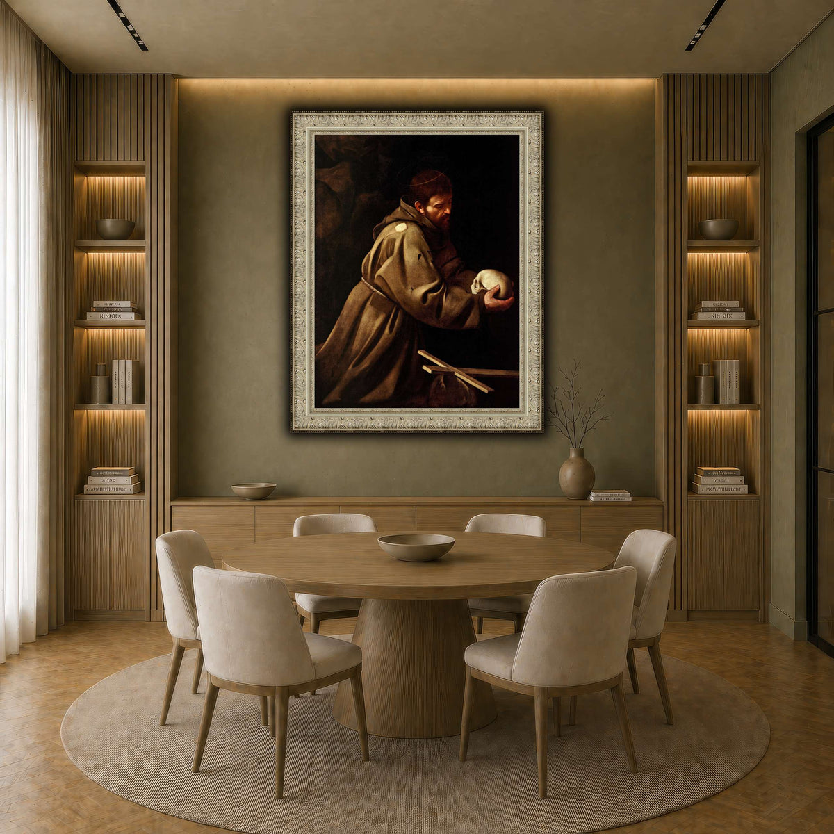 34 earth-dining room