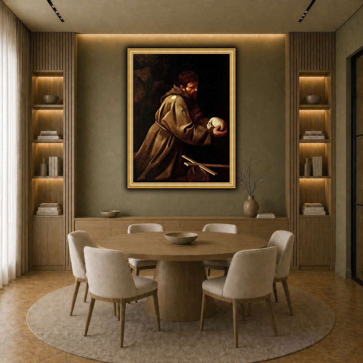 34 earth-dining room