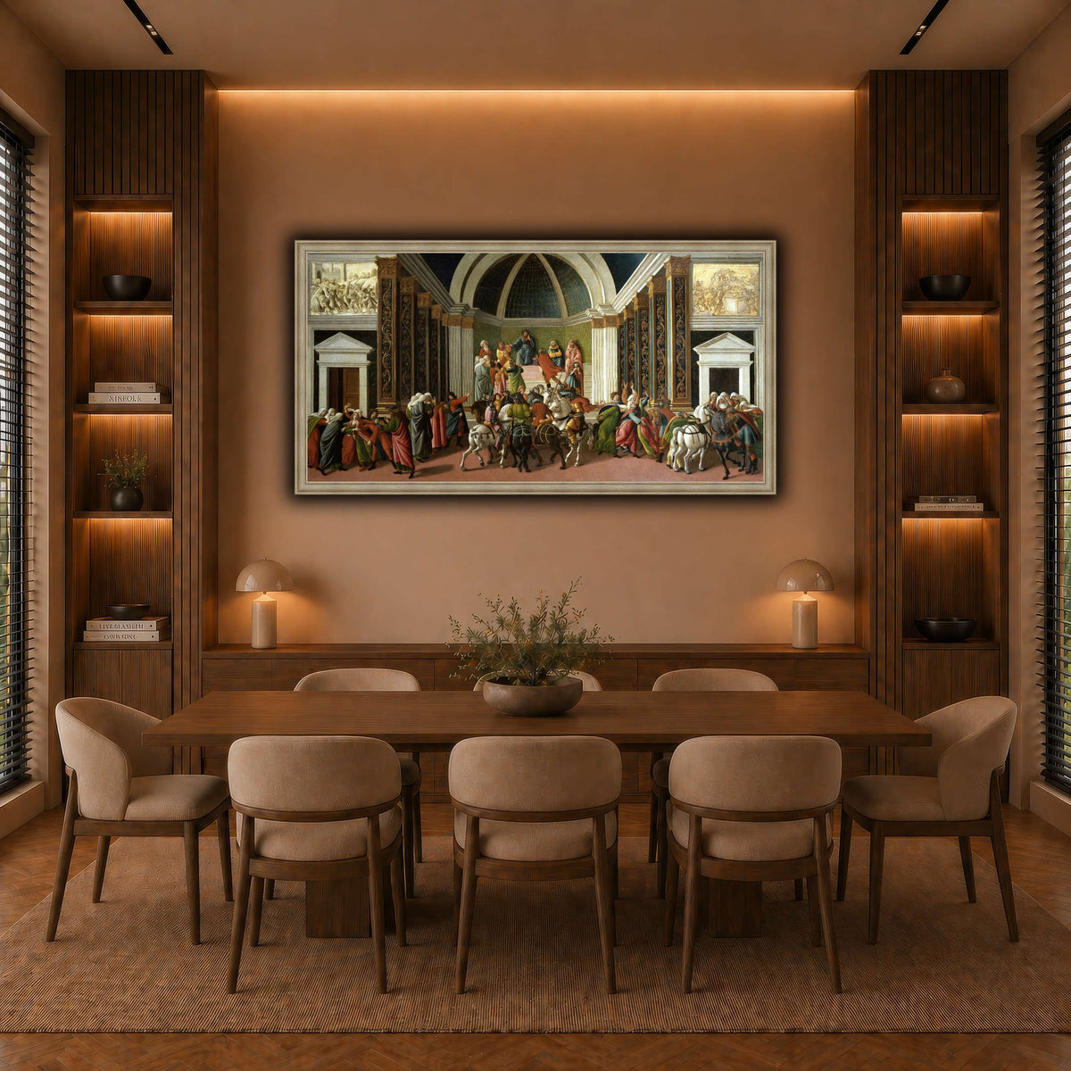 34 warm-dining room
