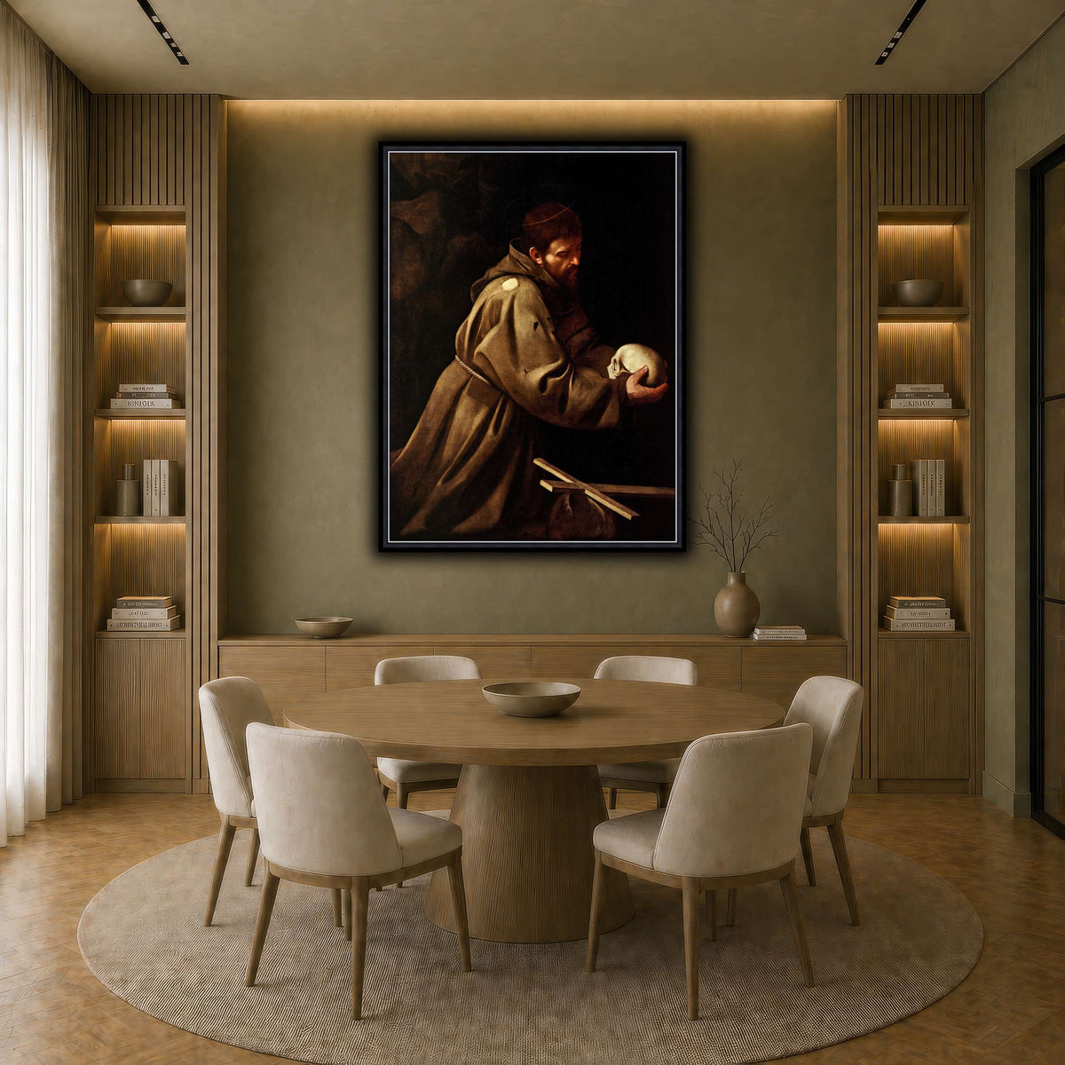 34 earth-dining room