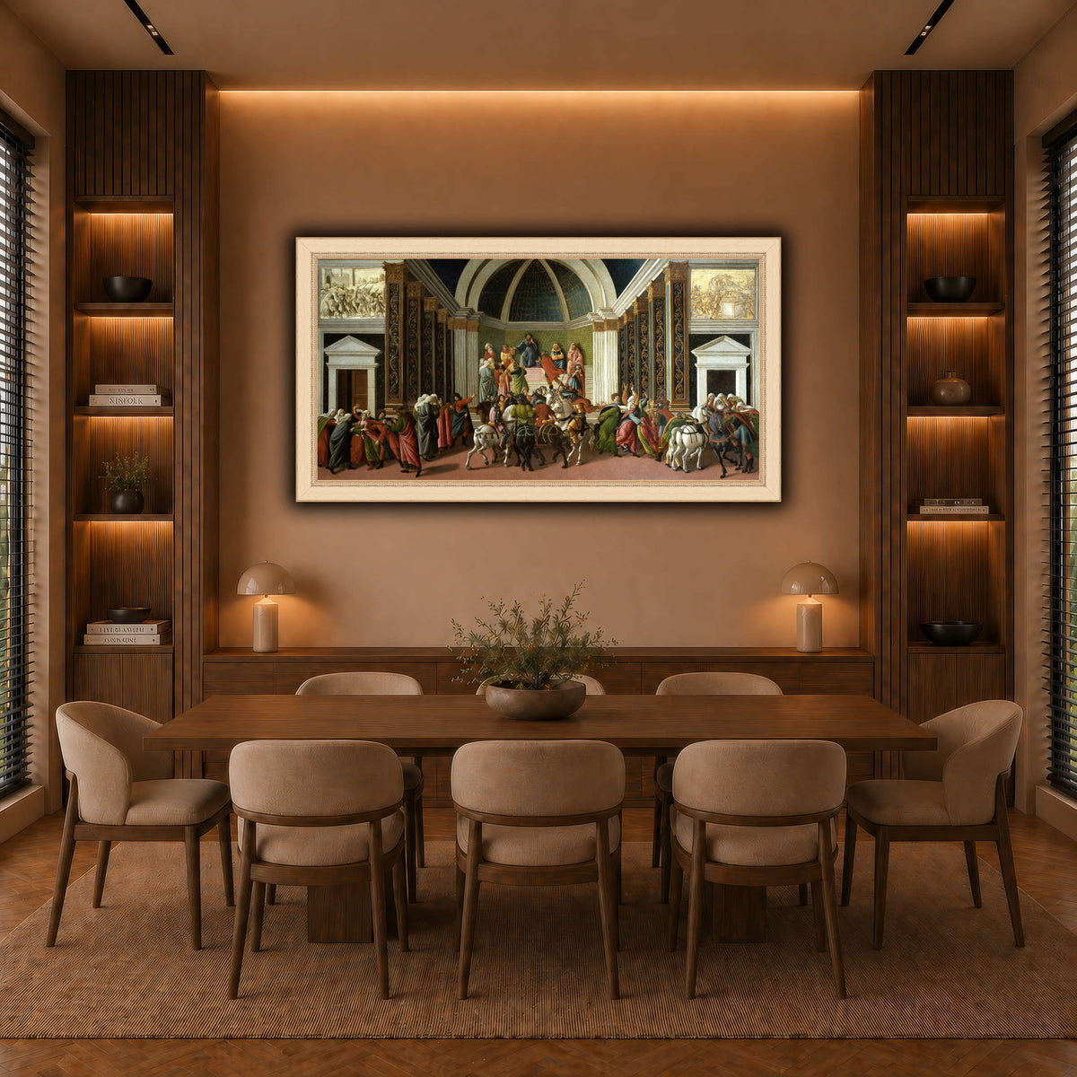 34 warm-dining room