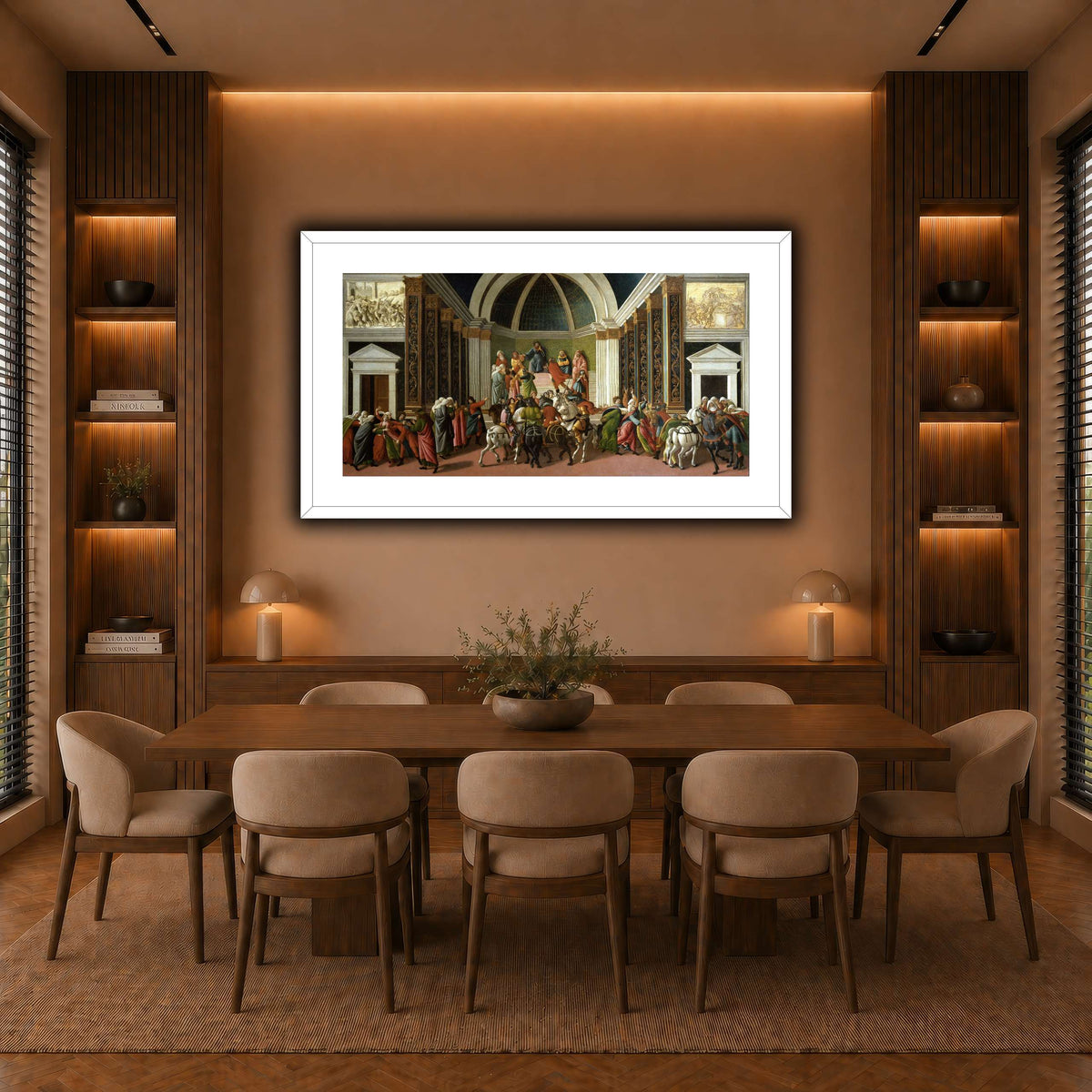 34 warm-dining room