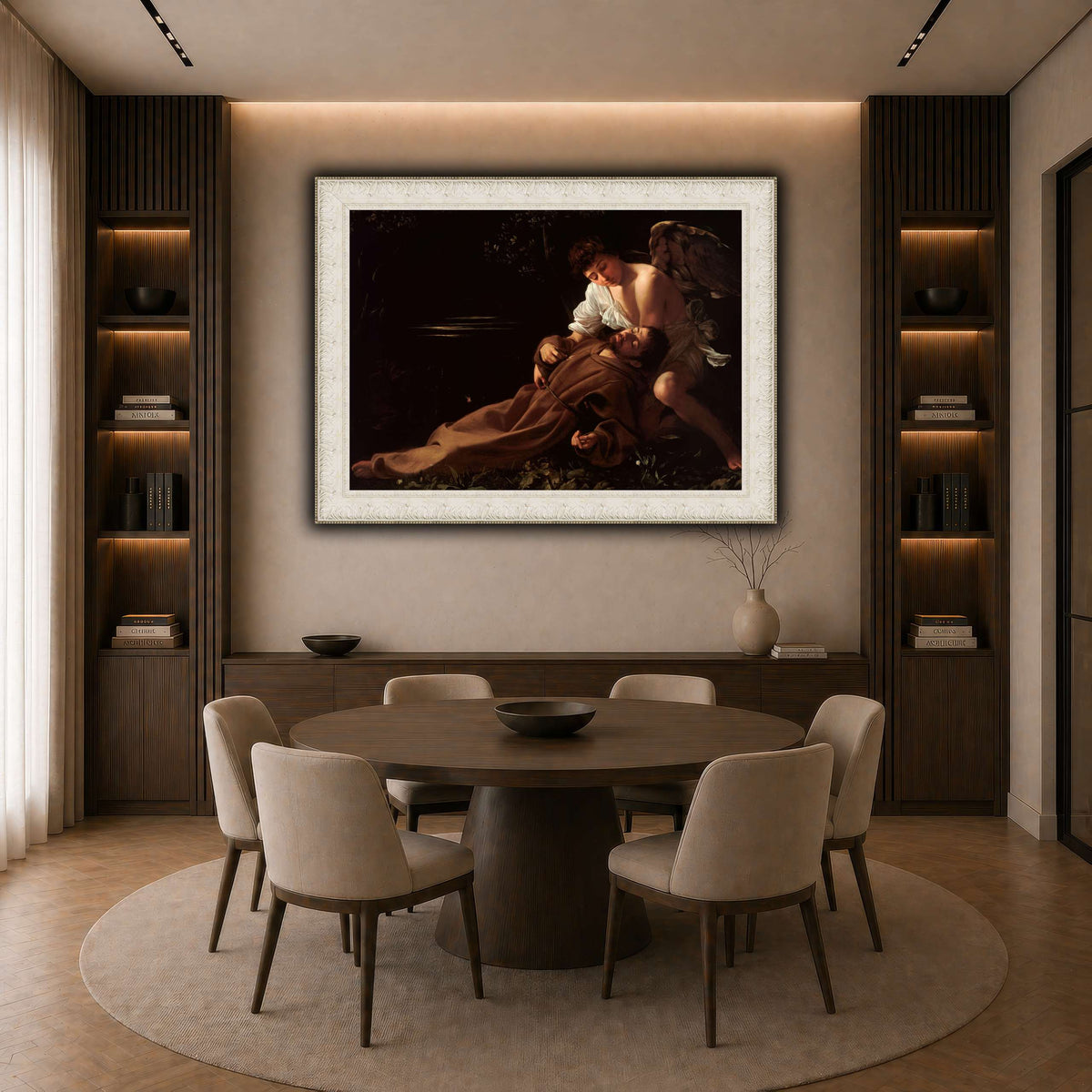35 dark neutral-dining room