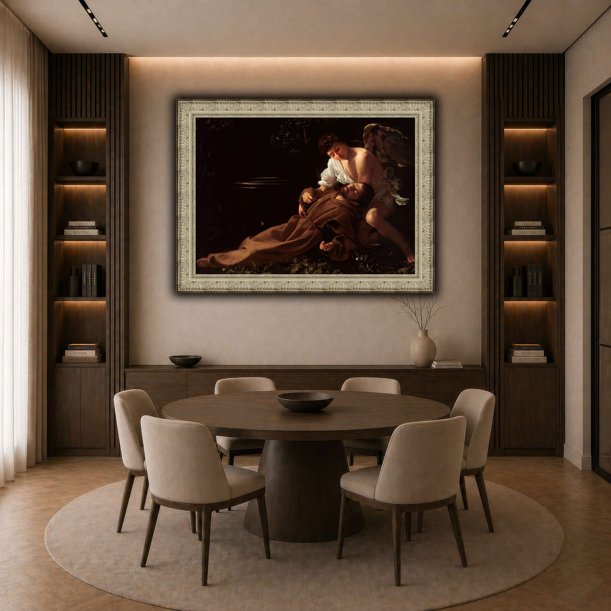 35 dark neutral-dining room