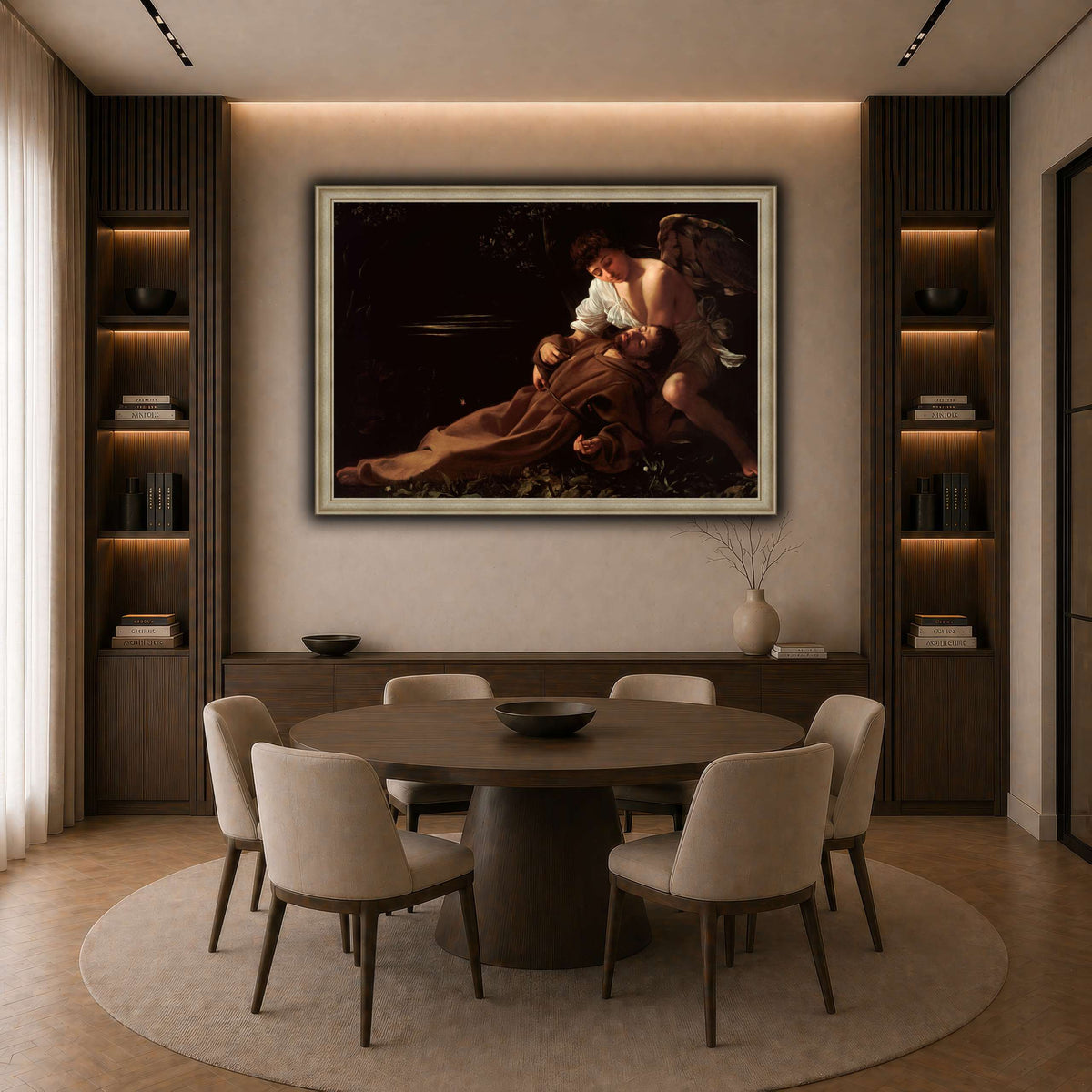 35 dark neutral-dining room