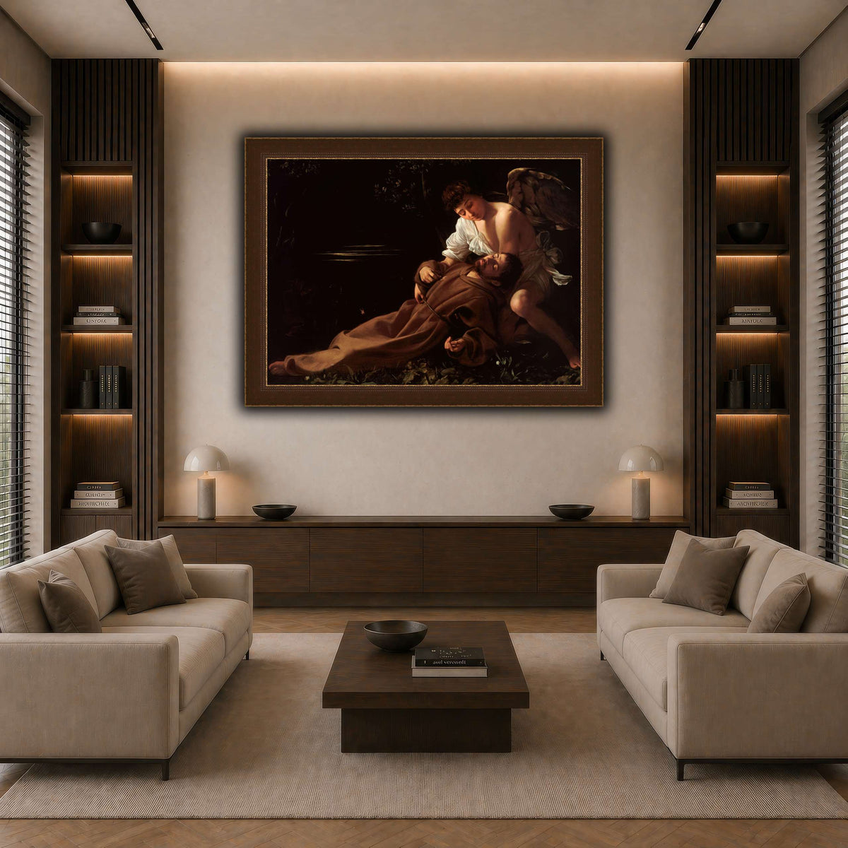 35 dark neutral-living room