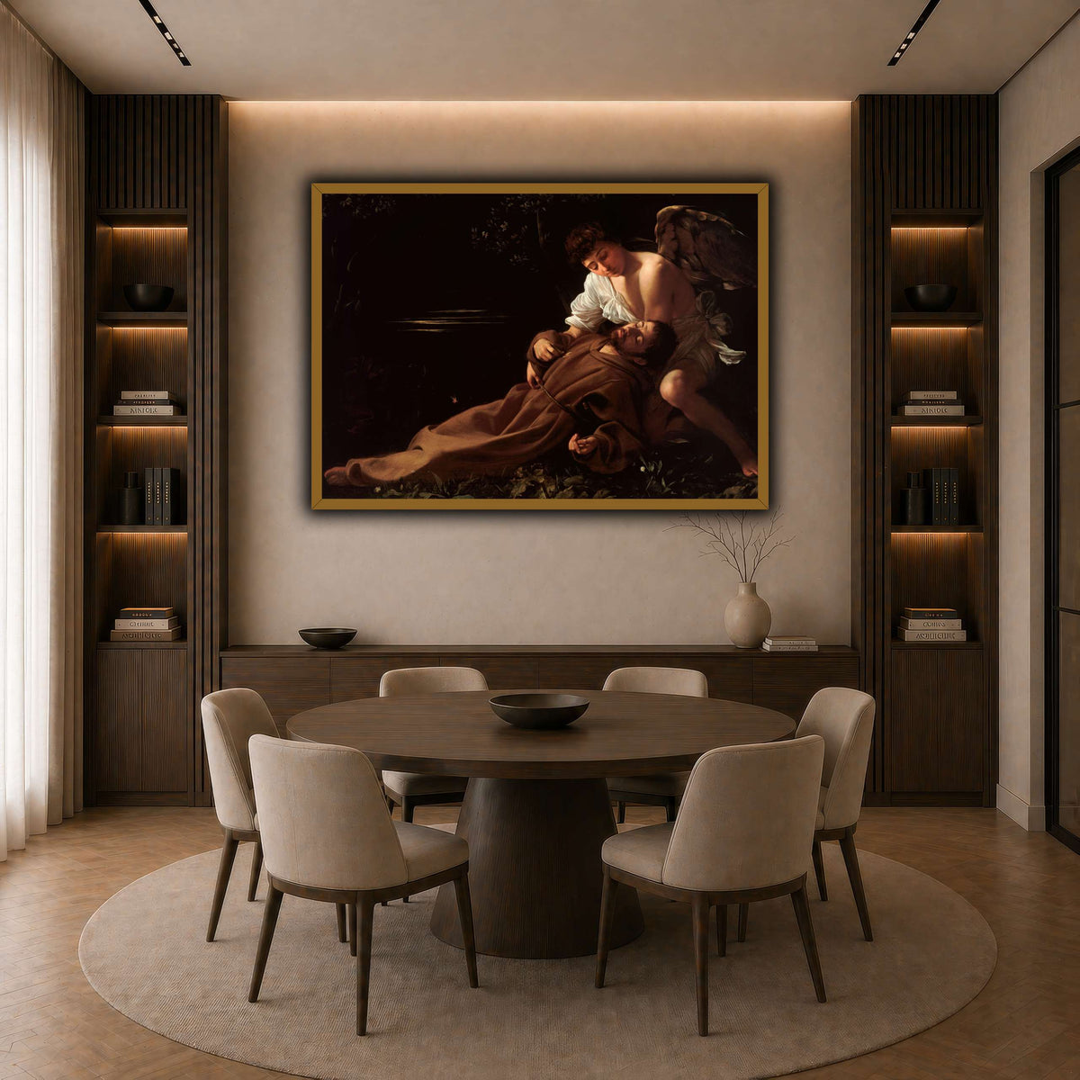 35 dark neutral-dining room
