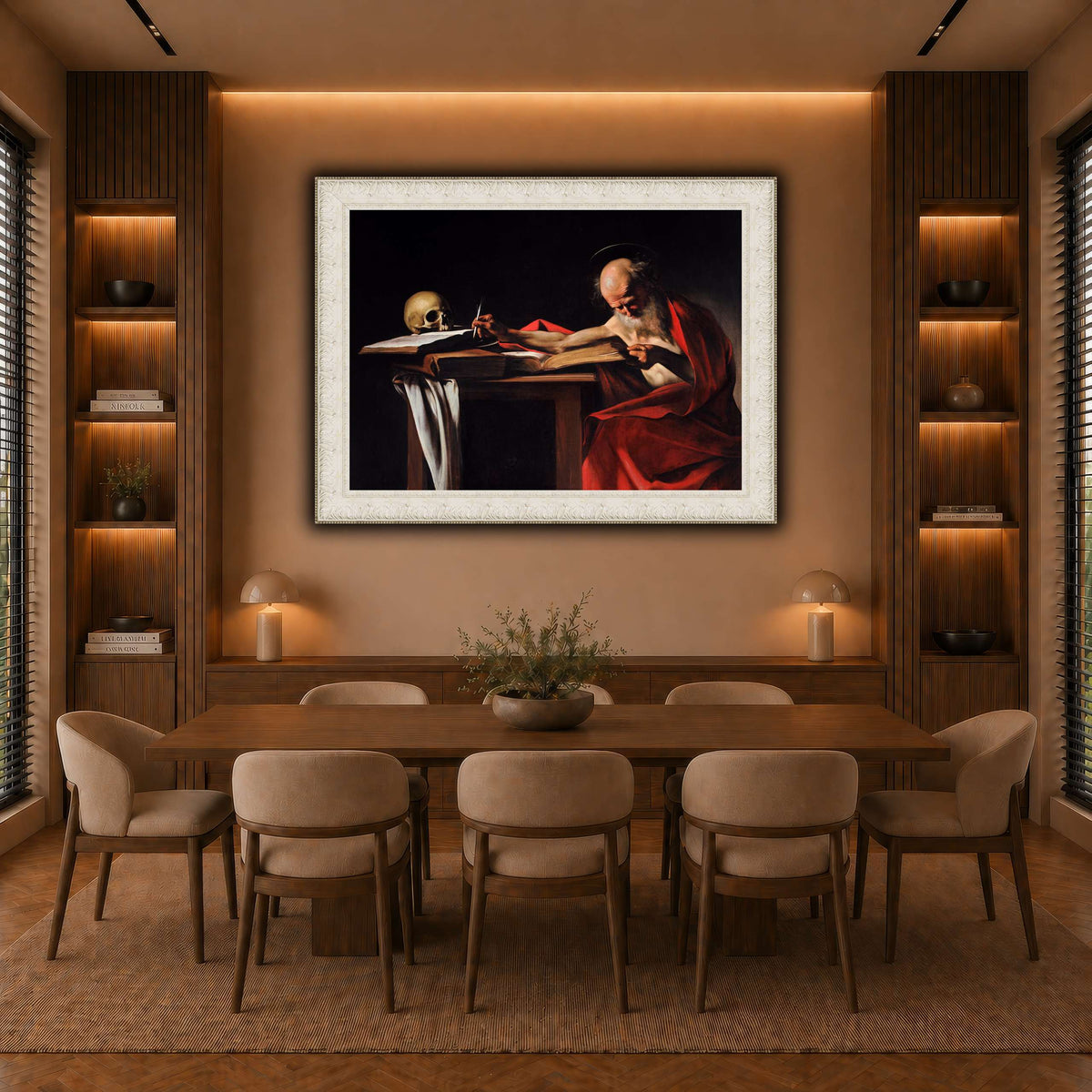 37 warm-dining room