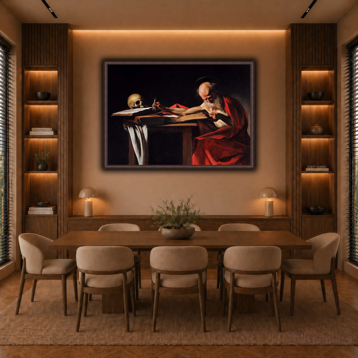 37 warm-dining room