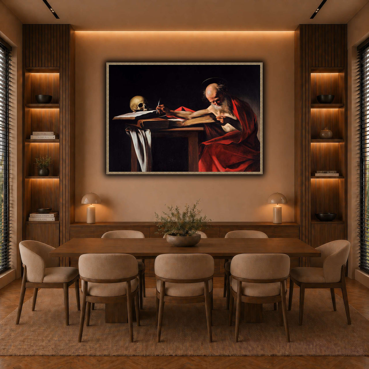 37 warm-dining room