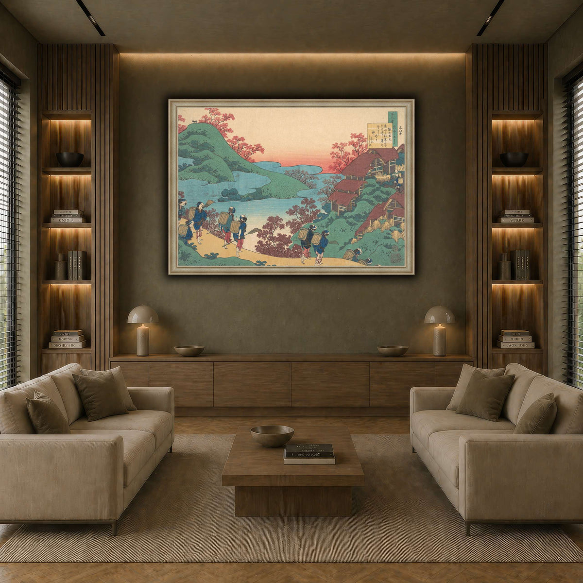 3_Katsushika Hokusai earth-living room