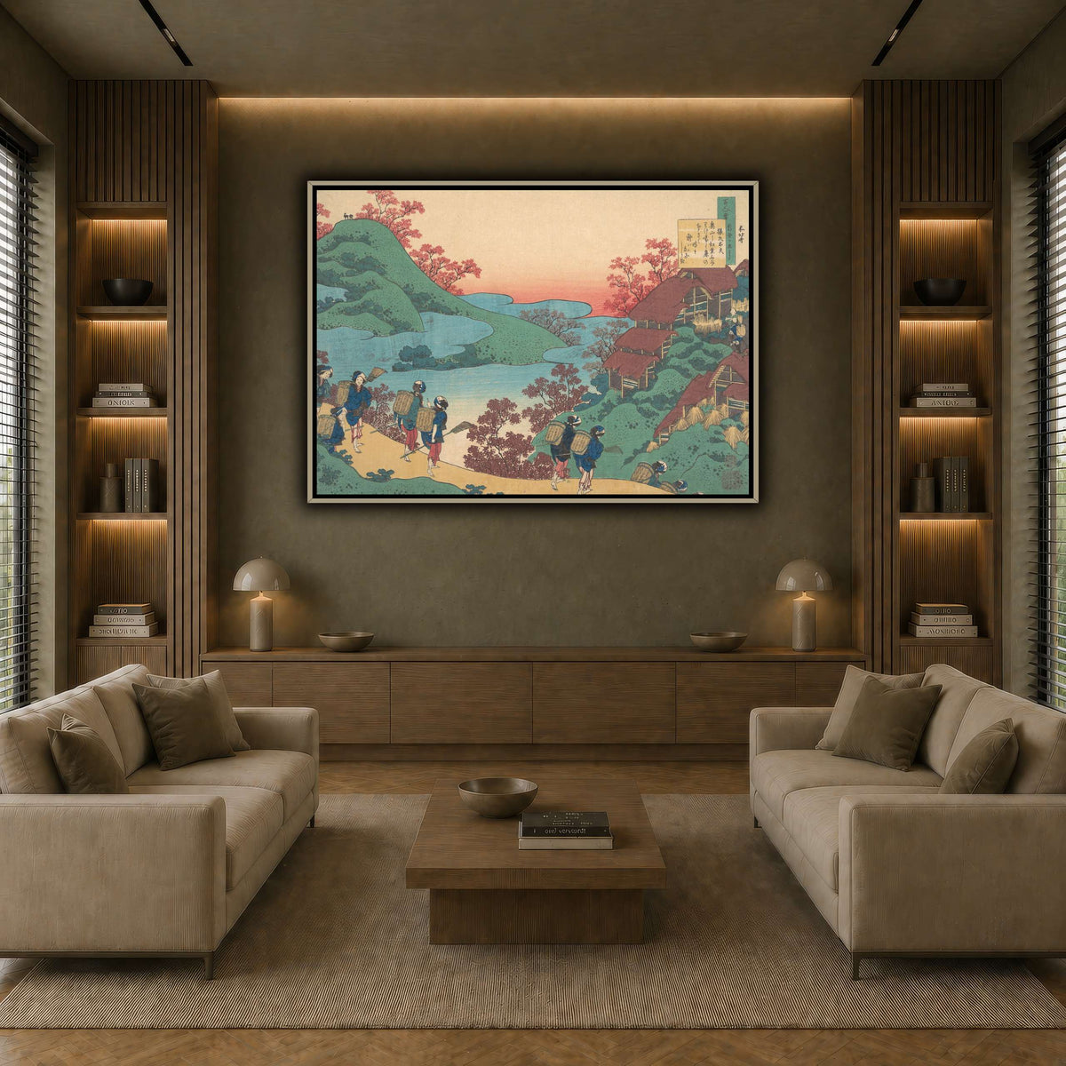 3_Katsushika Hokusai earth-living room