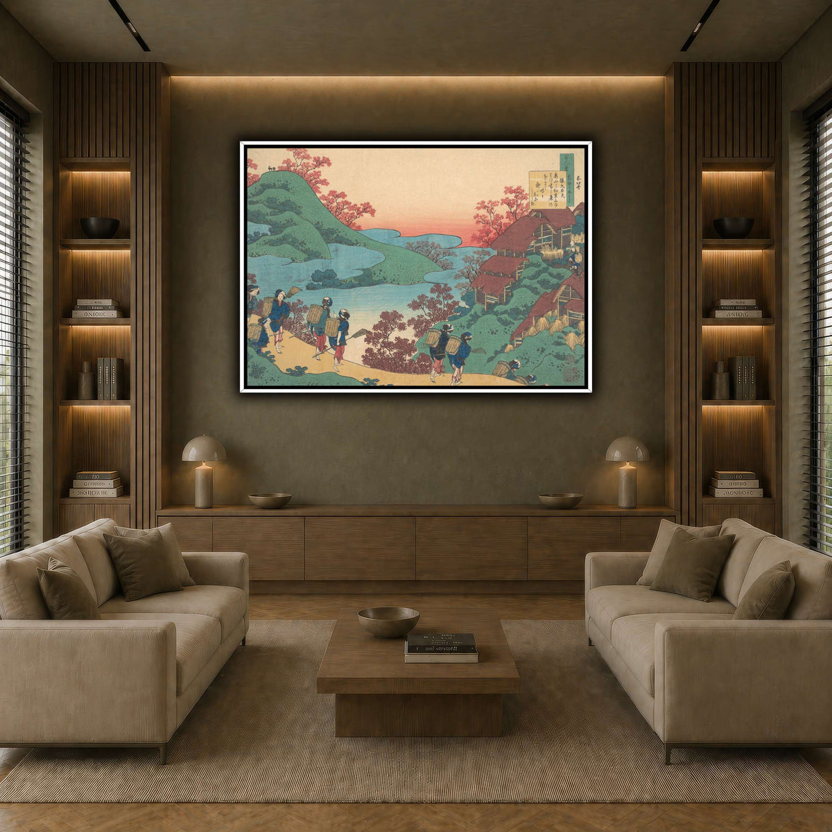 3_Katsushika Hokusai earth-living room