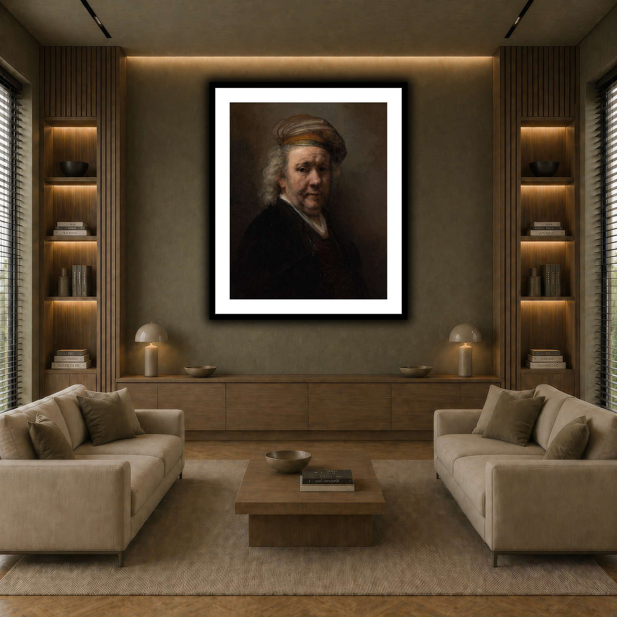 3_Rembrandt-van-Rijn earth-living room