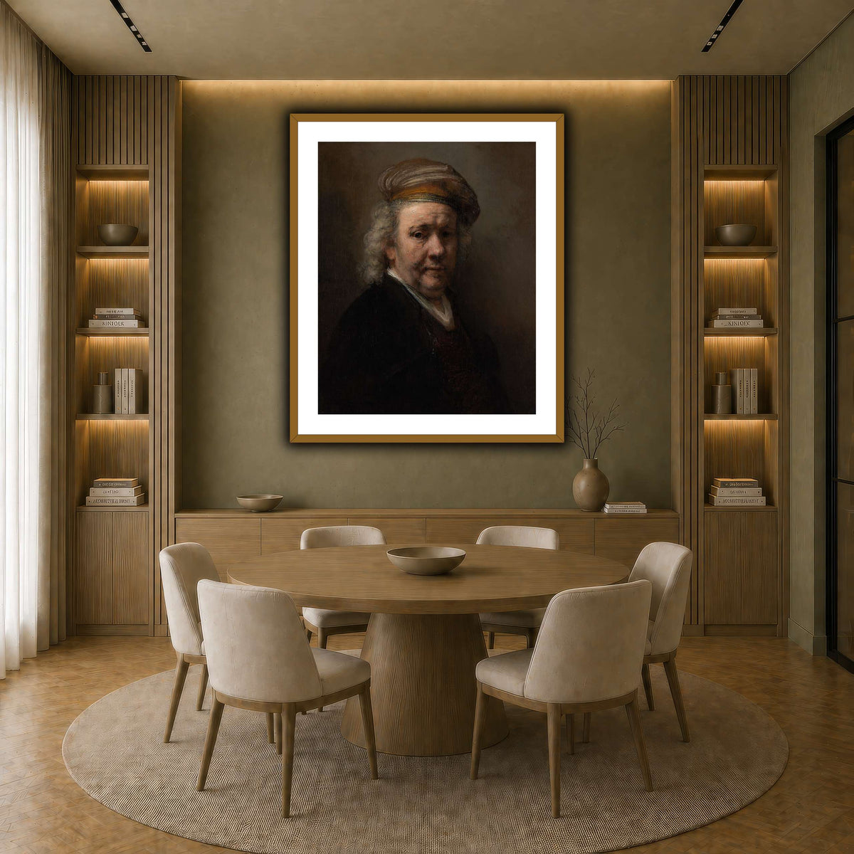 3_Rembrandt-van-Rijn earth-dining room