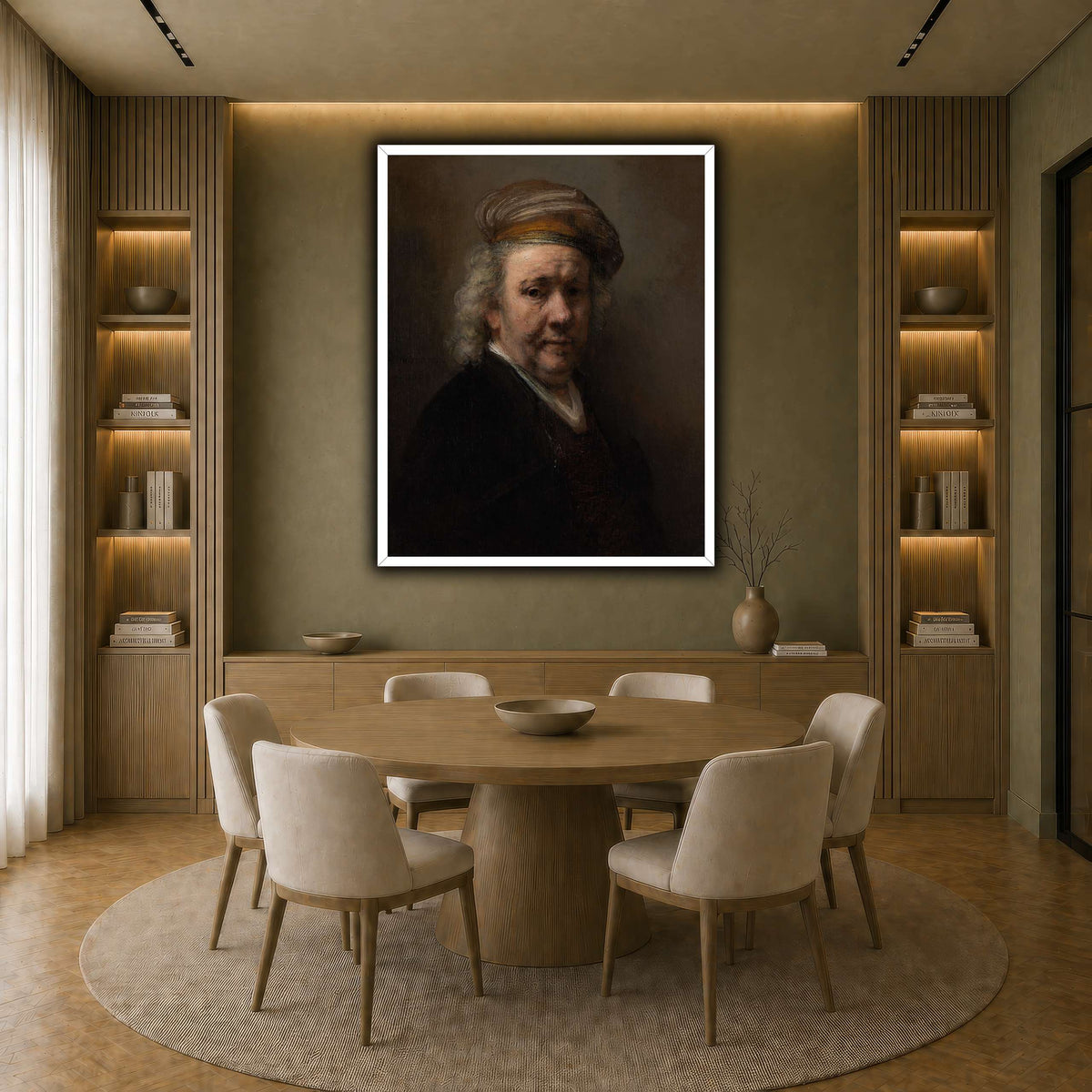 3_Rembrandt-van-Rijn earth-dining room