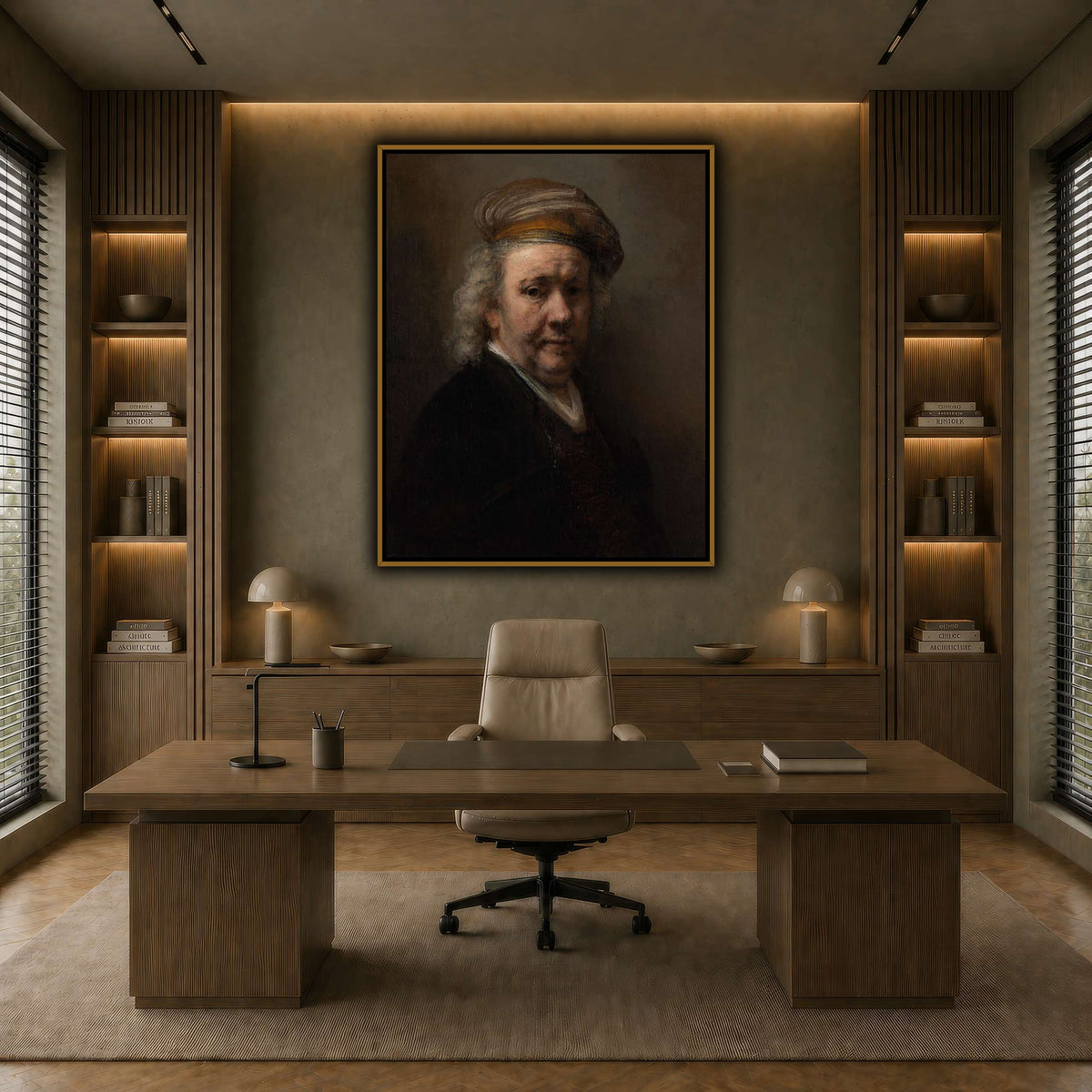 3_Rembrandt-van-Rijn earth-office