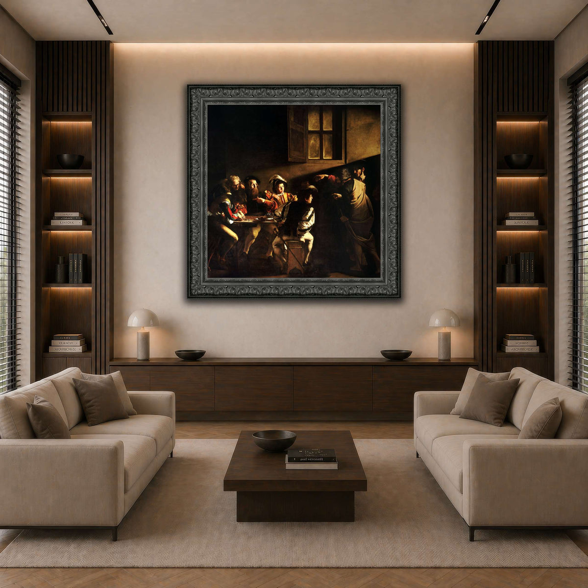 40 dark neutral-living room