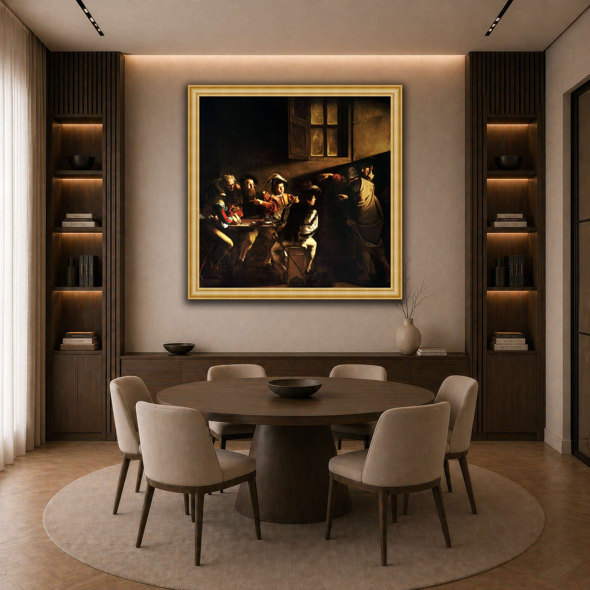 40 dark neutral-dining room