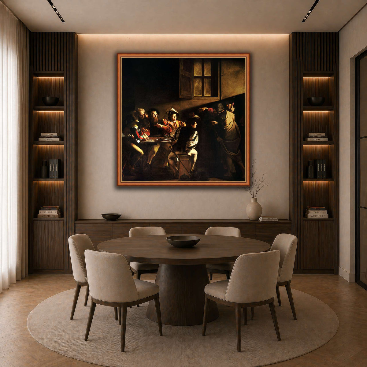 40 dark neutral-dining room