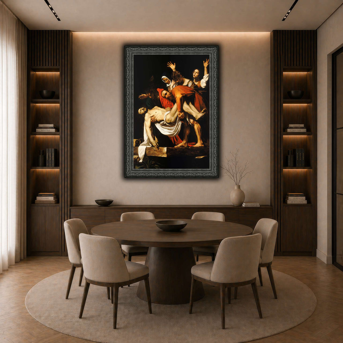 42 dark neutral-dining room