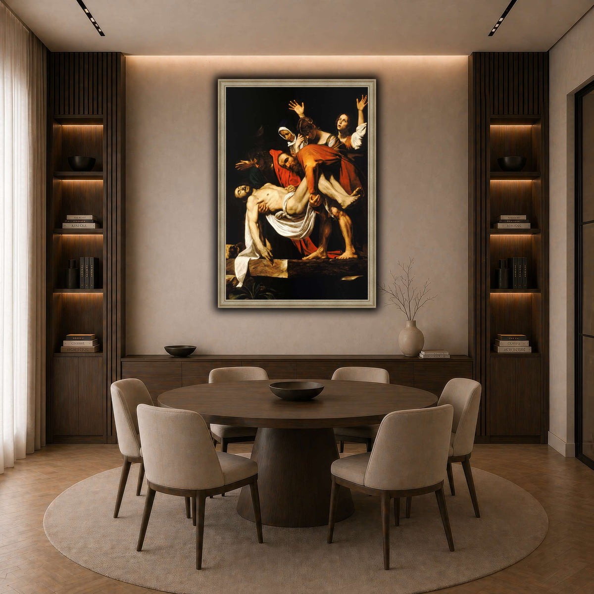 42 dark neutral-dining room