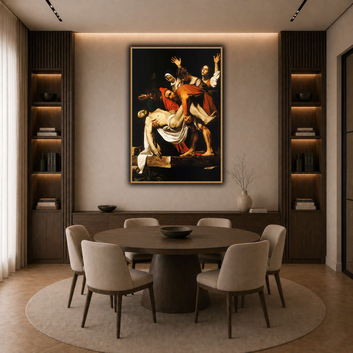 42 dark neutral-dining room