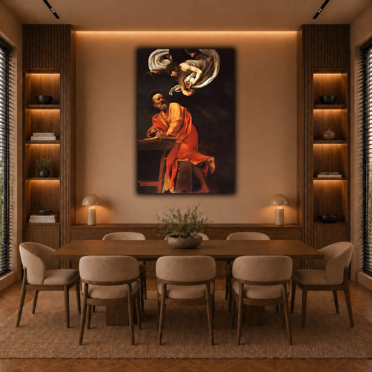45 warm-dining room
