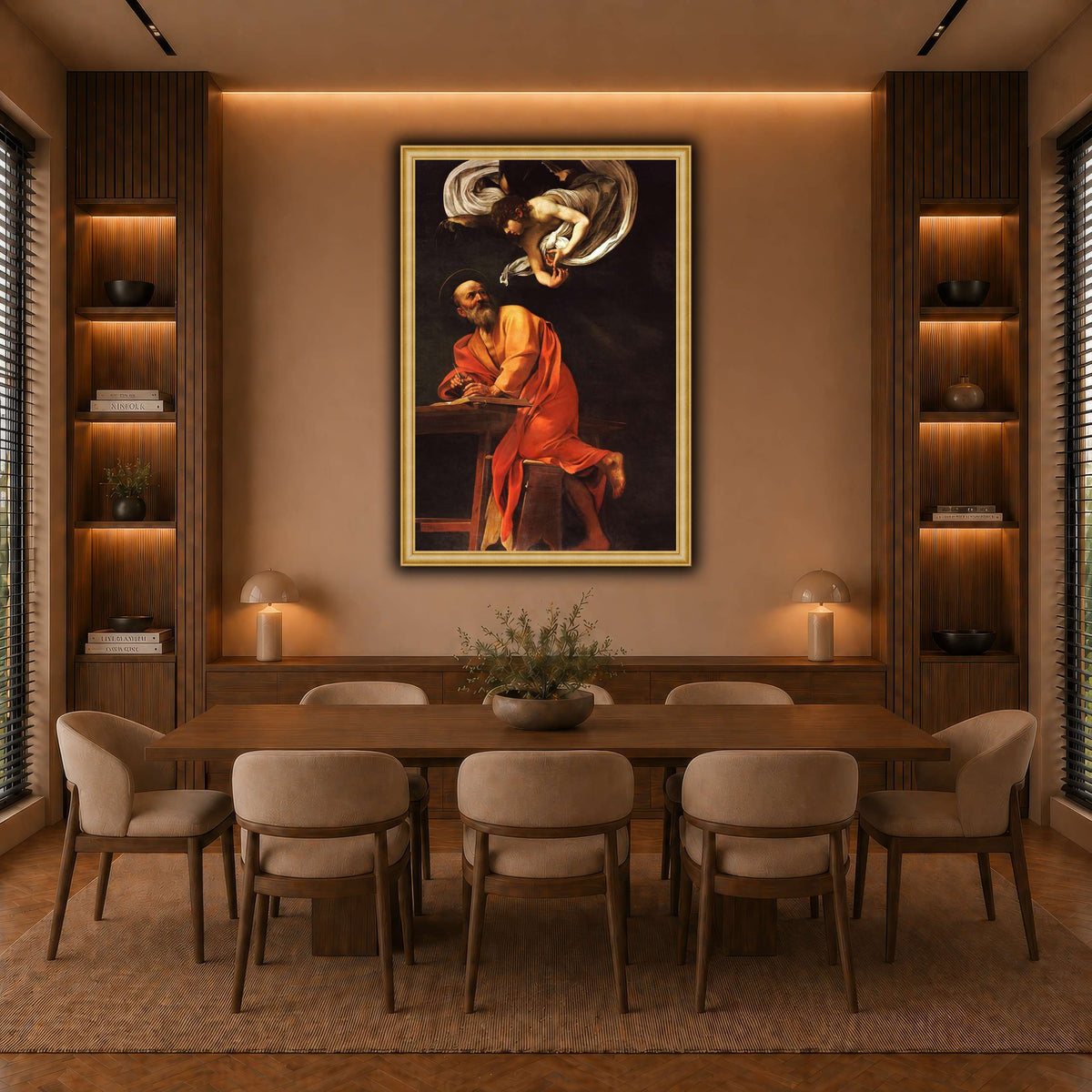 45 warm-dining room