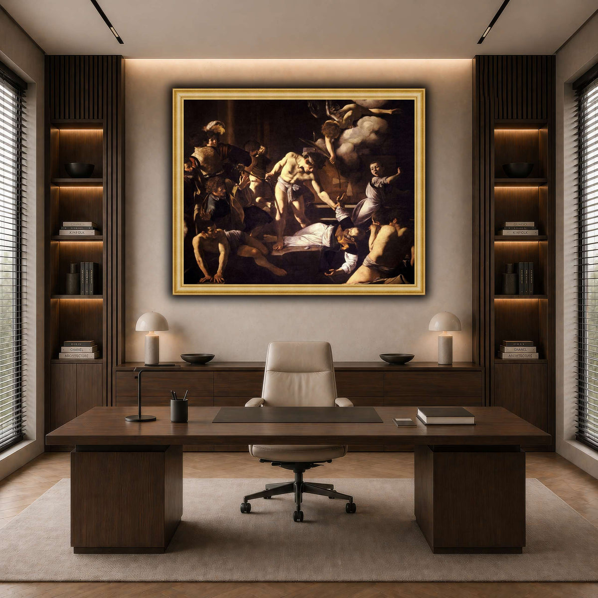 46 dark neutral-office