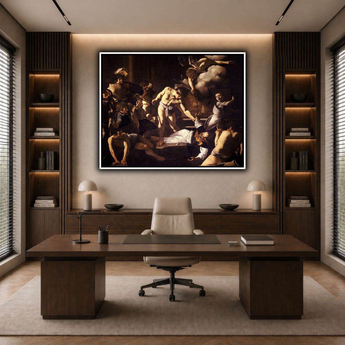 46 dark neutral-office