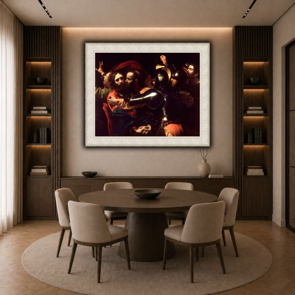 48 dark neutral-dining room