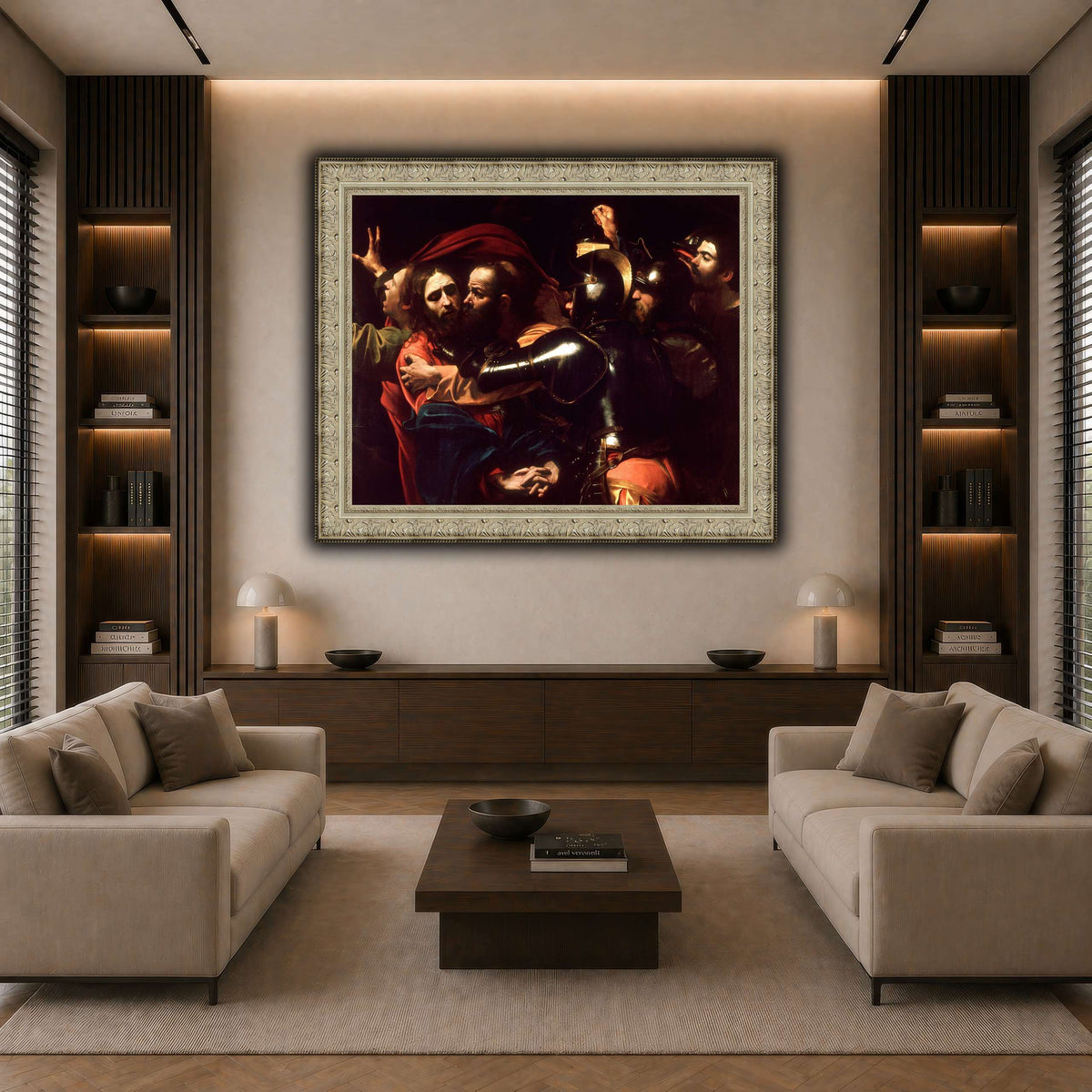 48 dark neutral-living room