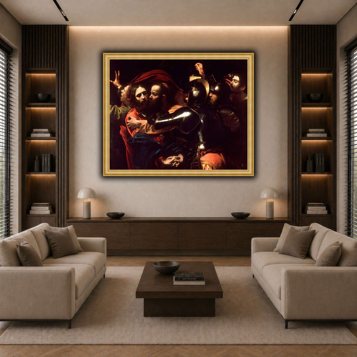 48 dark neutral-living room