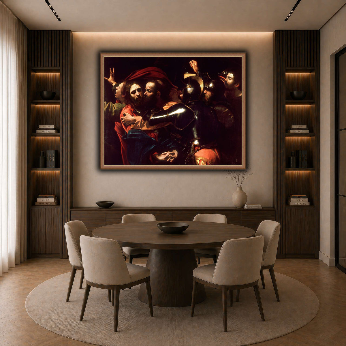 48 dark neutral-dining room