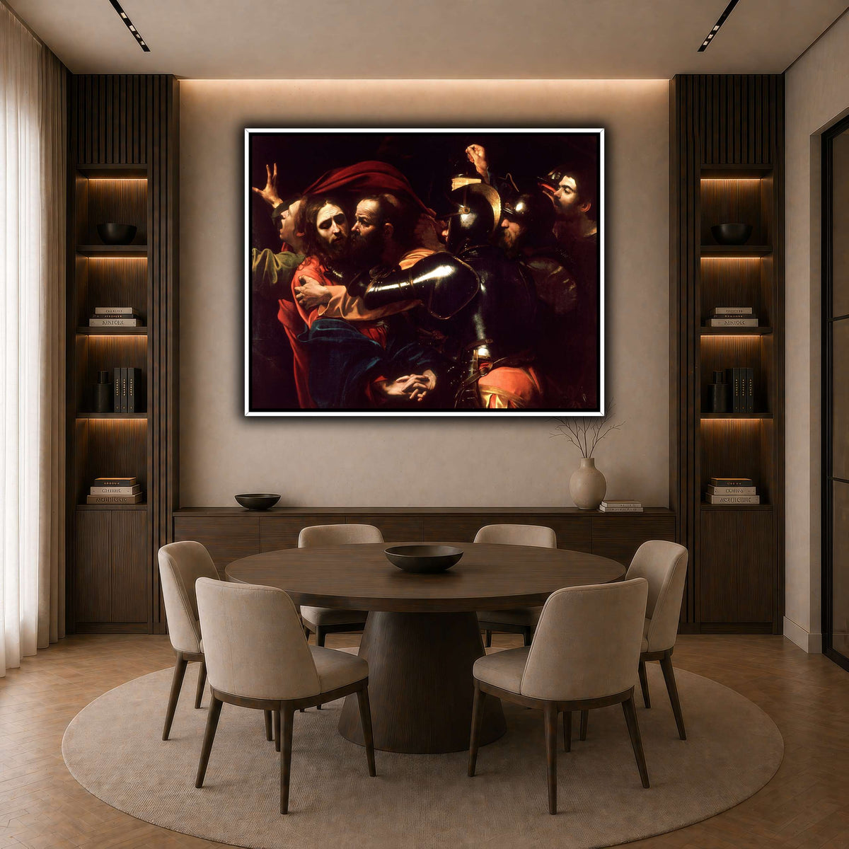 48 dark neutral-dining room