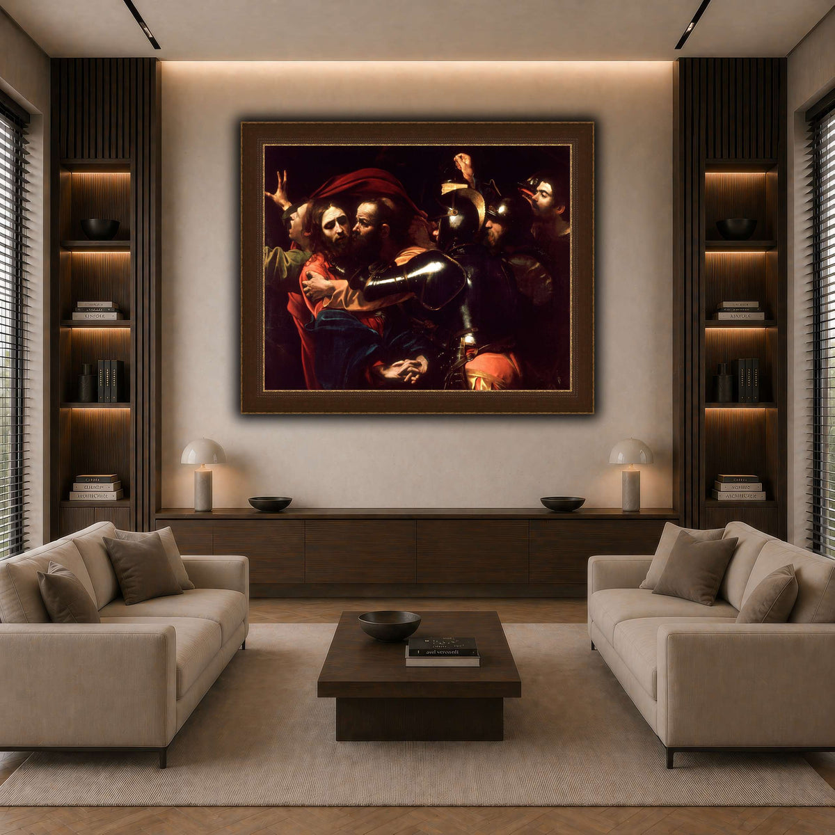 48 dark neutral-living room